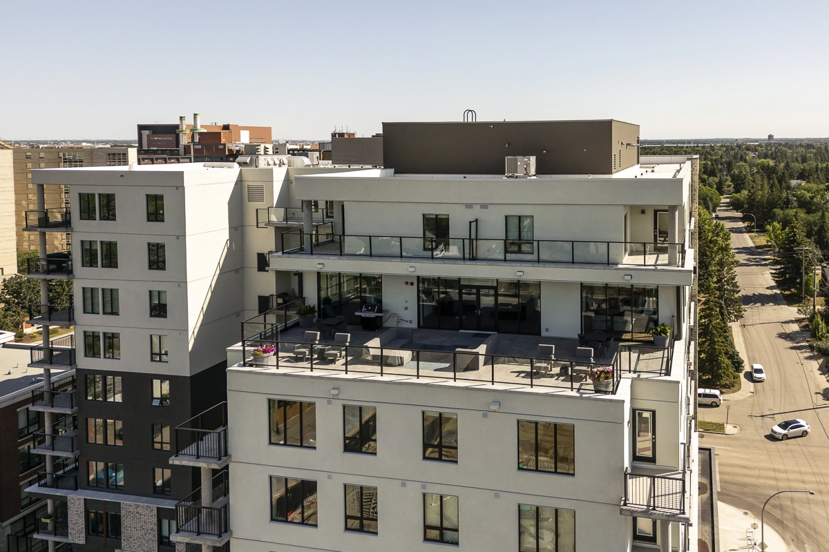This Canada development chose EIFS claddings from Dryvit to enhance energy efficiency and earn LEED Silver.