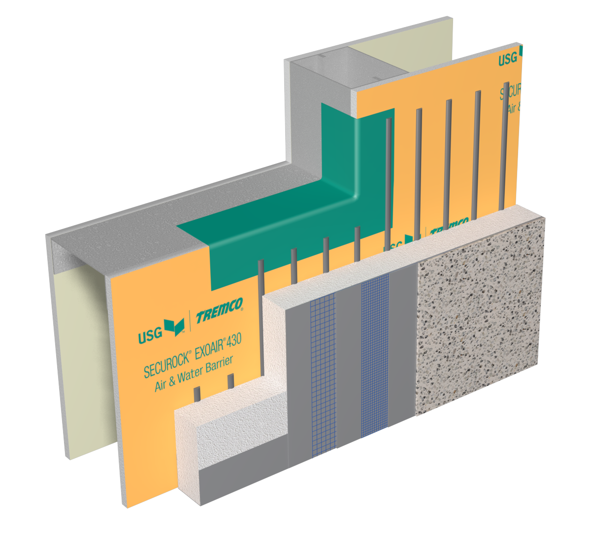 Outsulation® HDCI Securock® ExoAir® 430
